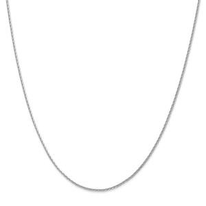 Gold Classics(tm) 1.5mm. White Parisian Diamond Cut Necklace