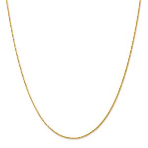 Gold Classics(tm) 1.5mm. 14kt. Parisian Diamond Cut Necklace