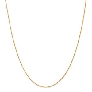 Gold Classics(tm) 1.0mm. 14kt. Baby Parisian Wheat Necklace