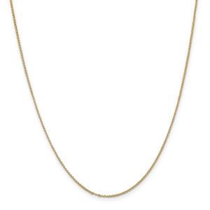 Gold Classics(tm) 1.15mm. 14kt. Gold Solid Rolo Chain Necklace