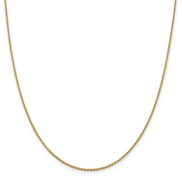 Gold Classics(tm) 1.4mm. 14kt. Polished Cable Chain Necklace