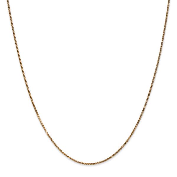 Gold Classics(tm) 1.2mm. 14kt. Diamond Cut Spiga Chain Necklace