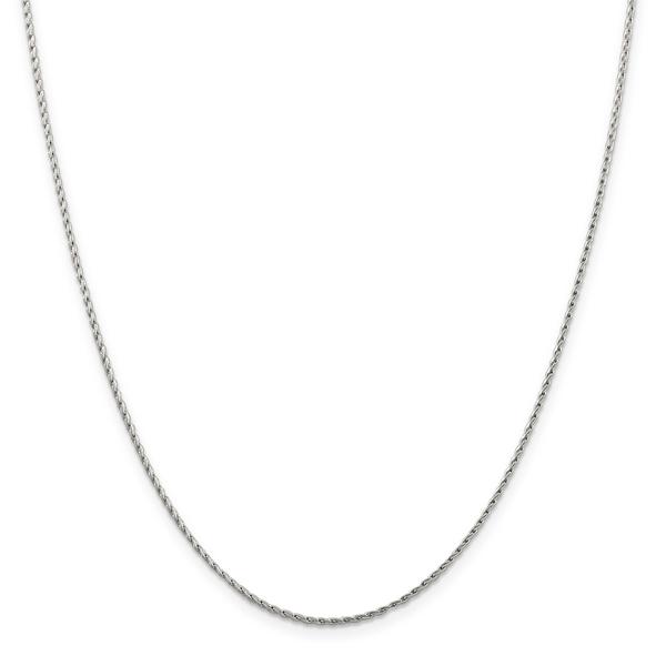 Gold Classics(tm) 1.25mm. 14kt. White Round Parisian Necklace