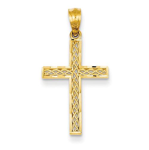 Gold Classics(tm) 14kt. Filigree Cross Pendant
