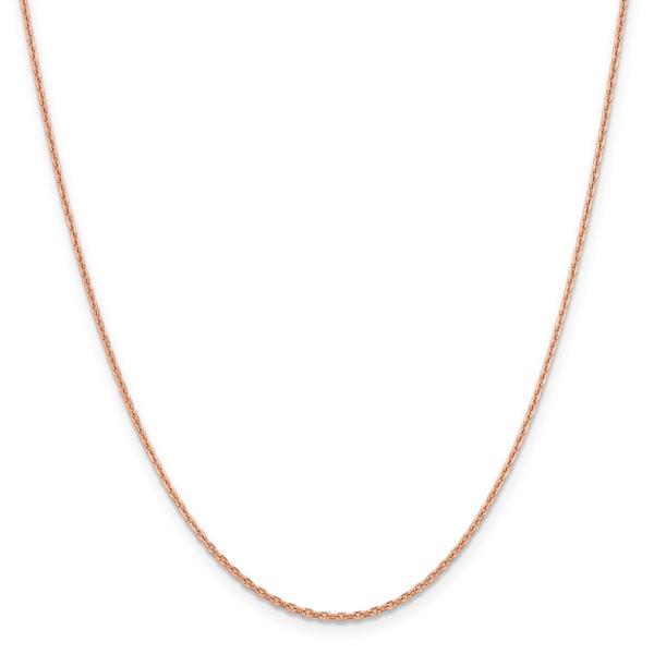 Gold Classics(tm) 1.65mm. 14kt. Rose Gold Diamond Cut Necklace