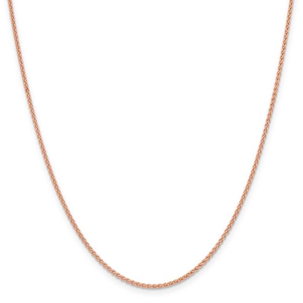 Gold Classics(tm) 1.65mm. 14kt. Rose Gold Spiga Chain Necklace