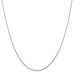 Gold Classics(tm) .80mm. 14kt. Gold Round Snake Chain Necklace