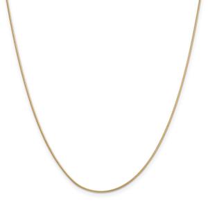 Gold Classics(tm) .90mm. 14kt. Gold Round Snake Chain Necklace
