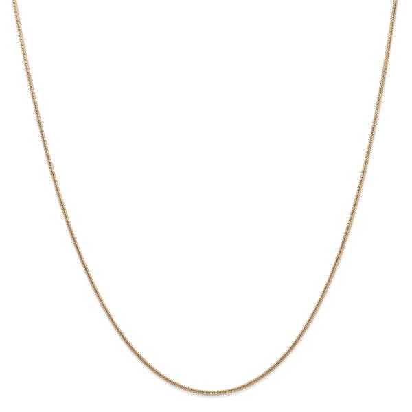 Gold Classics(tm) 1.4mm. 14kt. Gold Round Snake Chain Necklace