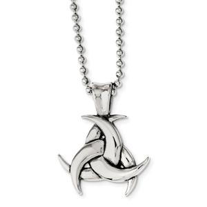 Mens Gentlemen's Classics(tm) Antiqued Celtic Knot Necklace