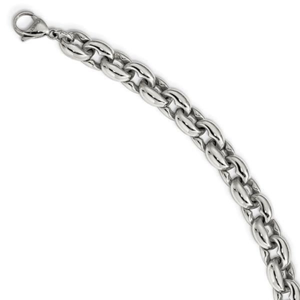 Mens Gentlemen's Classics(tm) Polished Ovals Chain Necklace
