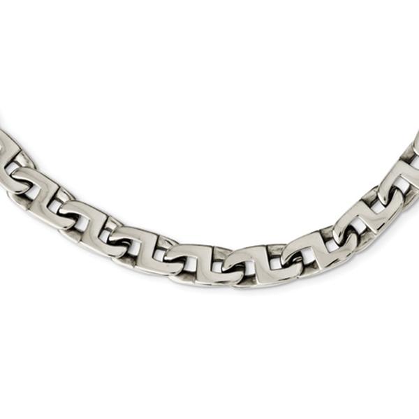 Mens Gentlemen's Classics(tm) Classic Square Link Necklace