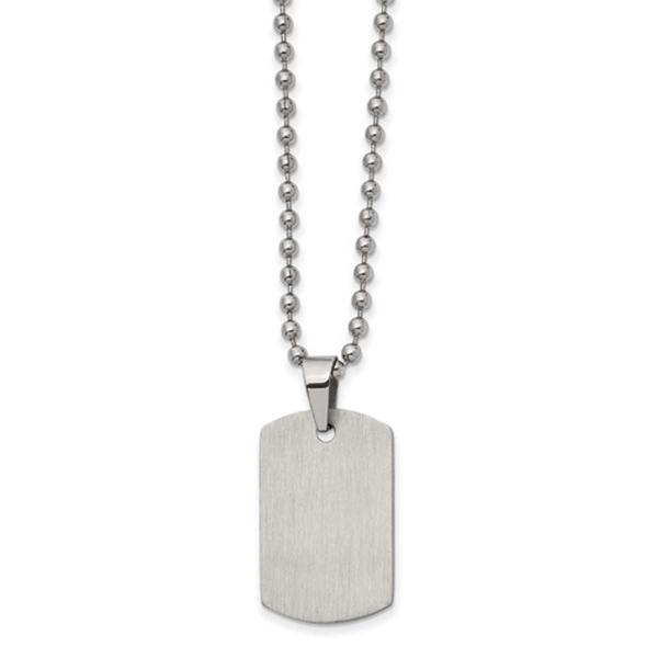 Mens Gentlemen's Classics(tm) Reversible Stainless Steel Necklace alternate view