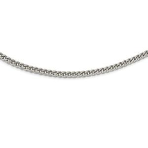 Mens Gentlemen's Classics(tm) Stainless Steel Franco Styled Necklace