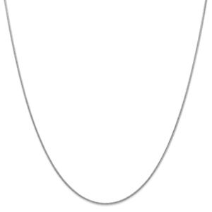 Gold Classics(tm) 1.4mm. 14kt. White Round Snake Chain Necklace