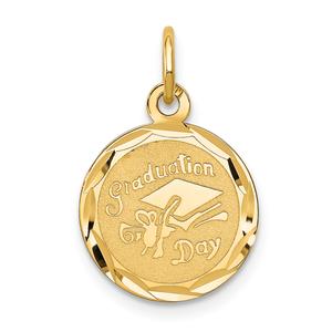 Unisex Gold Classics(tm) 14kt. Small GRADUATION DAY Charm