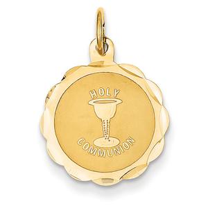 Gold Classics(tm) Gold Holy Communion Charm