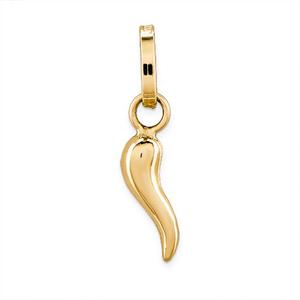 Gold Classics(tm) 14kt. Gold Italian Horn Charm