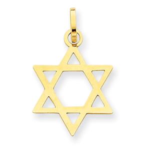 Gold Classics(tm) 14kt. Gold Star of David Pendant