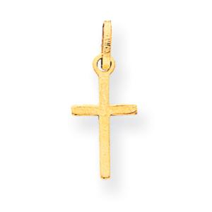 Gold Classics(tm) 14kt. Yellow Gold Small Cross Charm