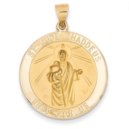 Gold Classics(tm) 14kt. Yellow Gold St. Jude Thaddeus Medal