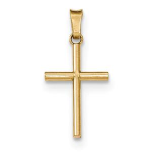 Gold Classics(tm) 14kt. Yellow Gold Cross Pendant