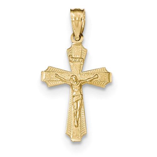 Gold Classics(tm) Gold Polished Small Passion Crucifix