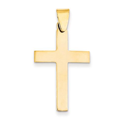 Gold Classics(tm) 14kt. Yellow Gold Polished Cross