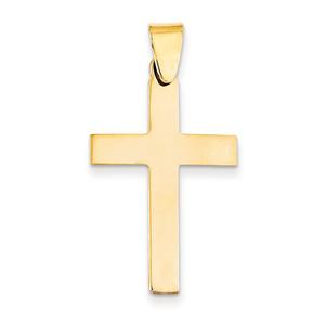Gold Classics(tm) 14kt. Yellow Gold Polished Cross