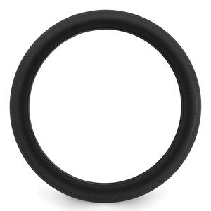 Mens Gentlemen's Classics(tm) Black Silicone 8.7mm Wedding Band alternate view
