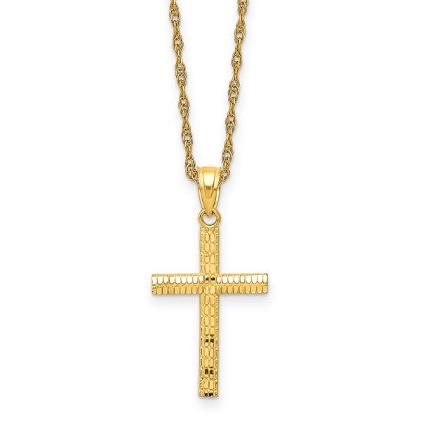 Gold Classics(tm) 10kt. Yellow Gold Cross Pendant