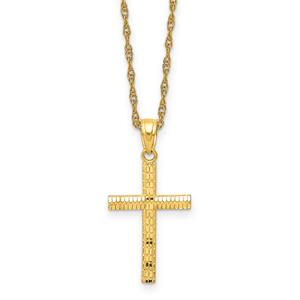 Gold Classics(tm) 10kt. Yellow Gold Cross Pendant