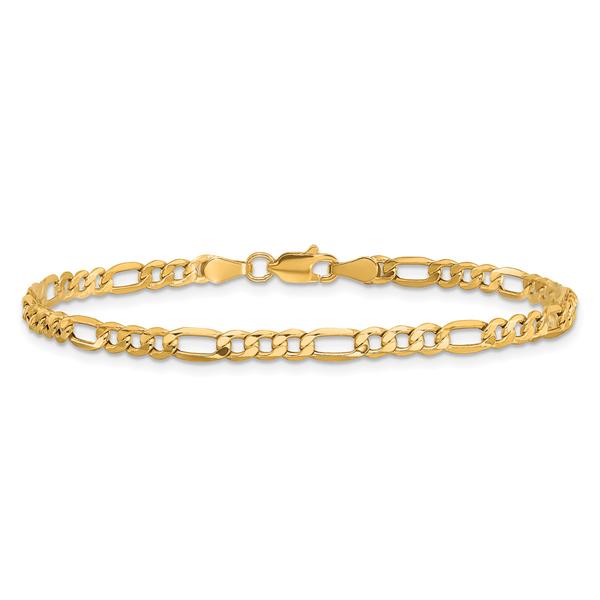 Gold Classics(tm) 10kt. Yellow Gold Figaro Chain Bracelet alternate view