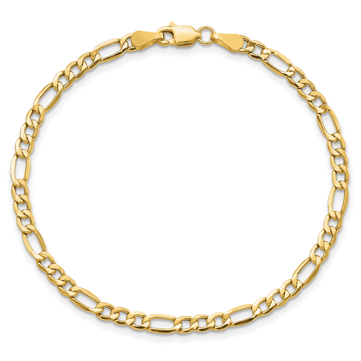 Gold Classics(tm) 10kt. Yellow Gold Figaro Chain Bracelet