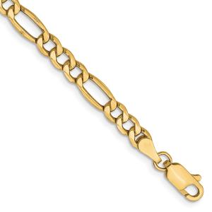 Gold Classics(tm) 10kt. Yellow Gold Figaro Chain Bracelet