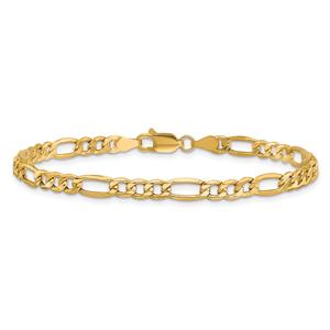 Gold Classics(tm) 10kt. Yellow Gold Figaro Chain Bracelet alternate view