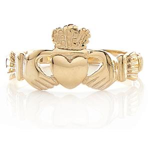 Gold Classics(tm) 10kt. Gold Claddagh Ring