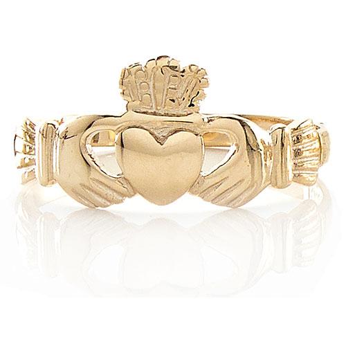 Gold Classics(tm) 10kt. Gold Claddagh Ring