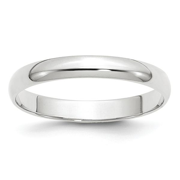 Endless Affection(tm) 10kt. White Gold 3mm Wedding Band