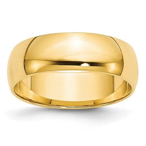 Mens Endless Affection(tm) 10kt. Gold 6mm Wedding Band
