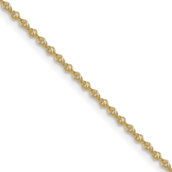 Gold Classics(tm) 10kt. 18in. Sparkle Chain Necklace