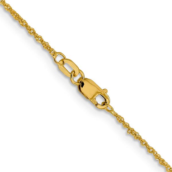 Gold Classics(tm) 10kt. 18in. Sparkle Chain Necklace alternate view