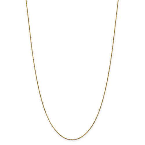 Gold Classics(tm) 14kt. Gold 18in. Box Chain Necklace