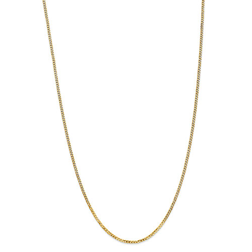 Gold Classics(tm) 14kt.Yellow Gold 24in. Curb Necklace