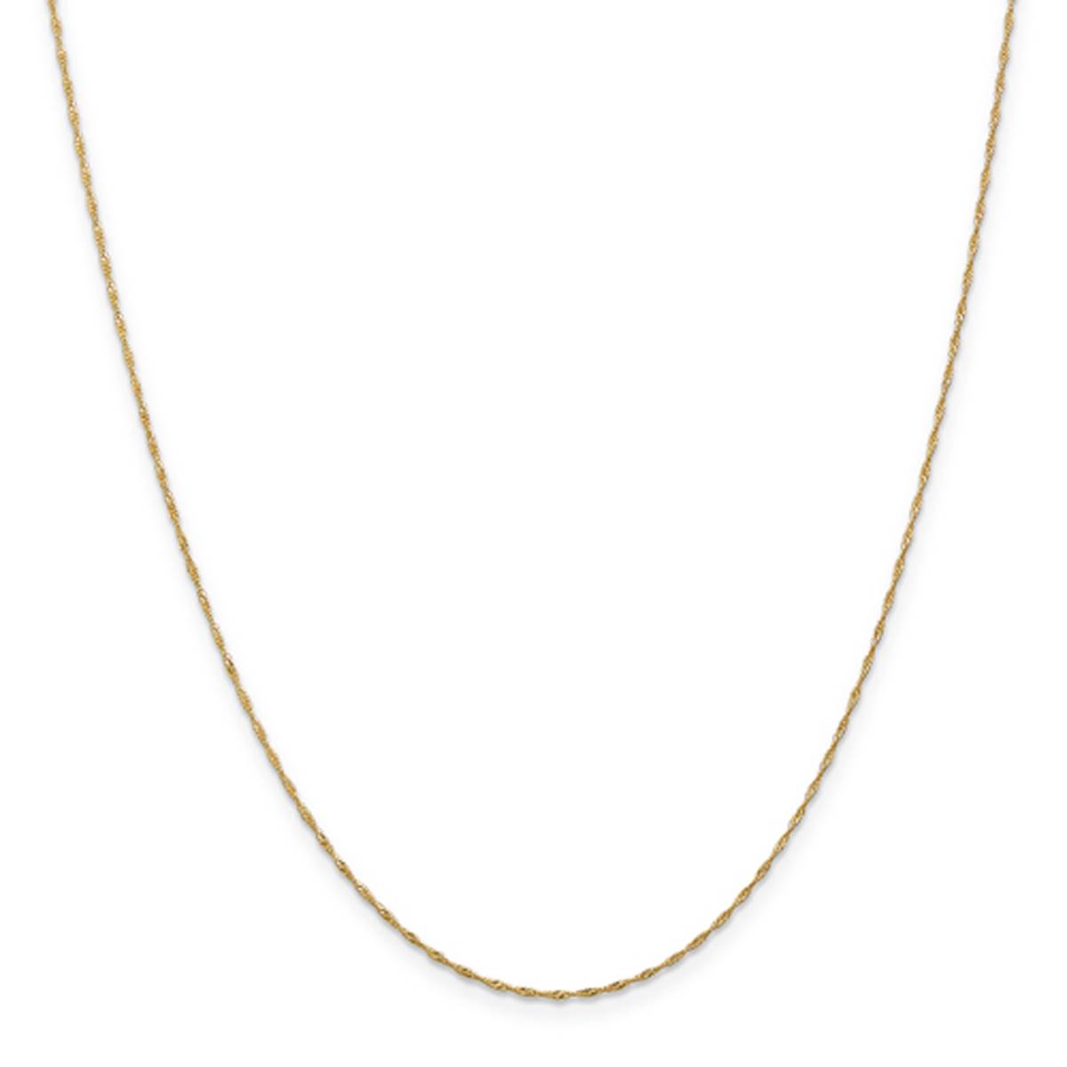 Gold Classics(tm) 14kt. Yellow Gold Singapore Chain