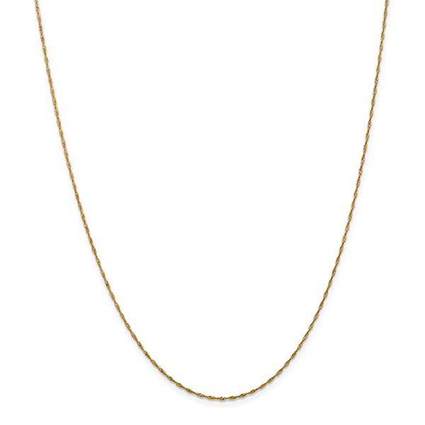 Gold Classics(tm) 14kt. Yellow Gold Singapore Chain Necklace
