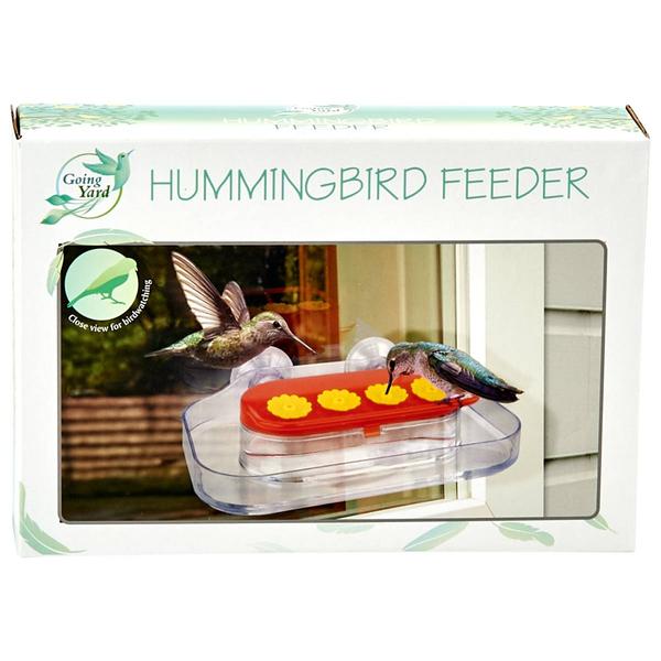 Plastic Window Hummingbird Feeder