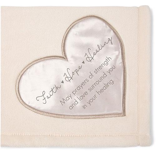 Pavilion Faith Hope Healing Royal Plush Blanket