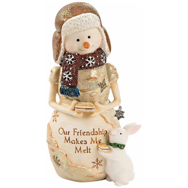 Pavilion 5in. Snowman with Bunny