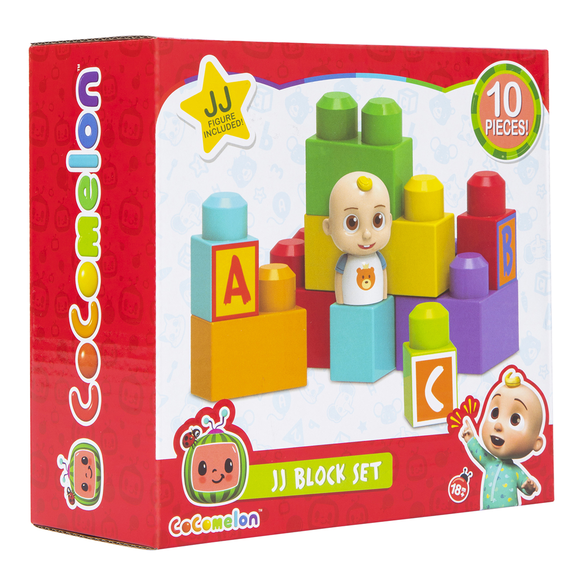 10pc. CoComelon Block Set